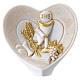 Communion bombonniere with Heart and Chalice 6x6 cm s1