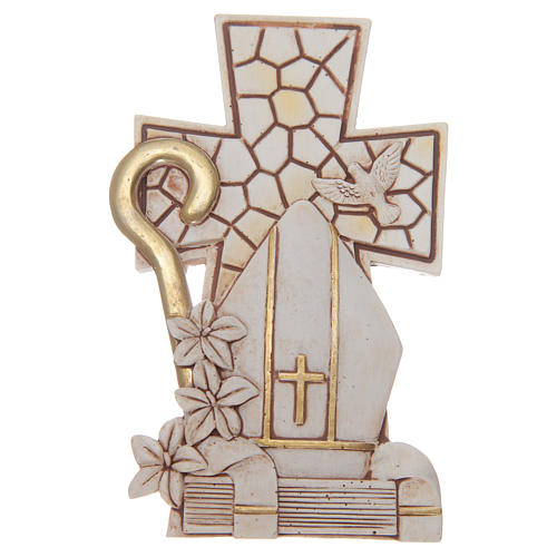Bonbonnière croix confirmation 12x7 cm 1