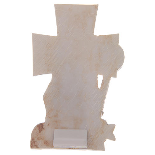 Ricordino Croce Cresima 12x7 cm 2