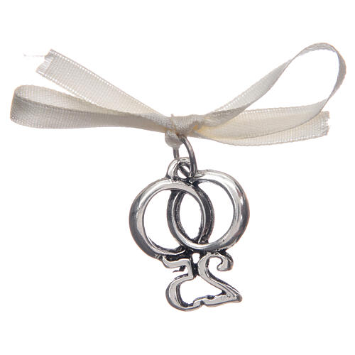 Geschenkidee zum 25. Hochzeitstag Eheringe auf Pergament 3