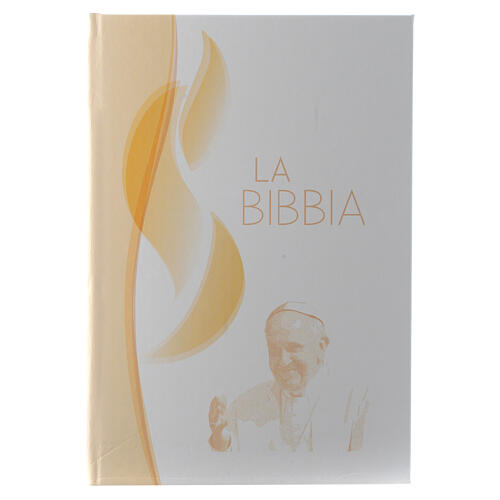 Bibel aus Kunstleder mit silbernem Motiv von Jesus 3