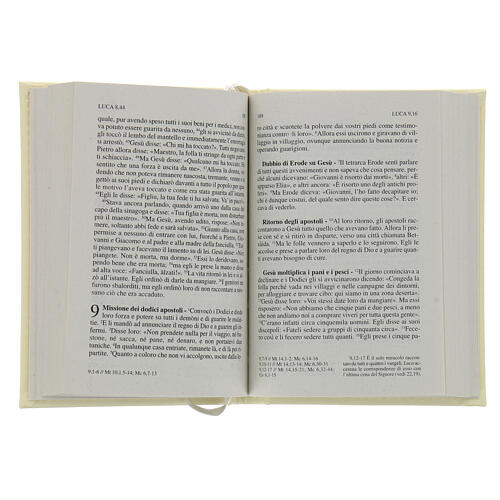 Taufevangelium aus Kunstleder mit Etui und Silber-Laminat-Plakette 4