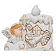 Confirmation bombonniere angel candle in resin s1