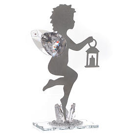 Bomboniere sacre e ricordini: Bomboniera Angioletto inox 16 cm