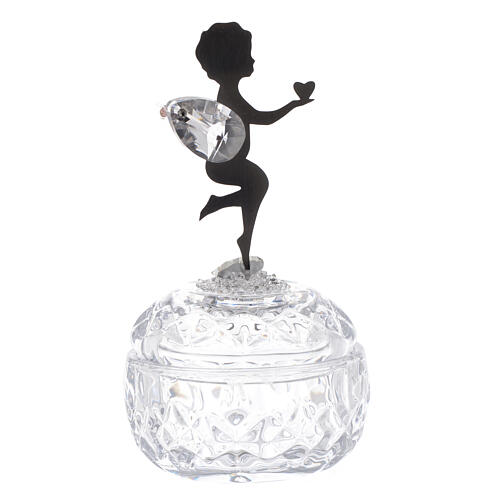 Schatulle mit Engelchen und Herz als Gastgeschenk 2