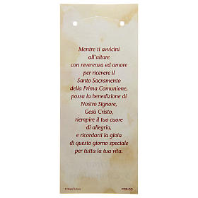 Dicas de Presentes e Lembrancinhas: Cruz em madeira Comunhão corda e cartolina