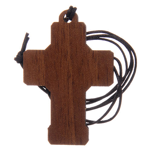 Cruz em madeira Comunhão corda e cartolina 4