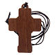 Wooden cross for the first communion with cord and card s4