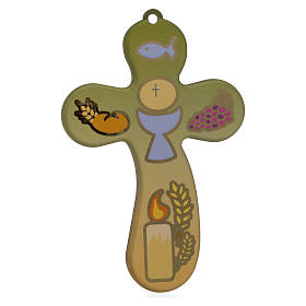 Communion certificate with wooden cross