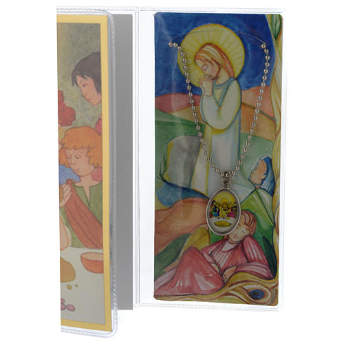 First Communion booklet with pendant 3