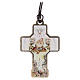 Wooden cross with cord 3x5 cm s2