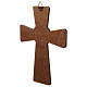 Confirmation cross with print on wood 15x10 cm s2