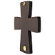 Krzyż z drewna druk Zielone Świątki 15x25cm s4
