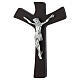 Crucifix Wenge and silver foil s2