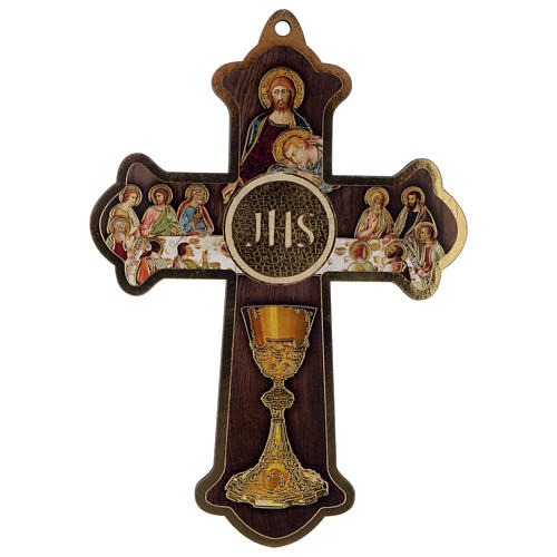 Holy Communion cross Goblet and Last Supper 2