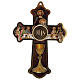 Communion cross wood print Chalice and Last Supper s2