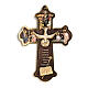Confirmation cross printed on wood Holy Spirit and Gifts s1