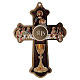 Holy Communion cross with greeting card Goblet and Last Supper s2