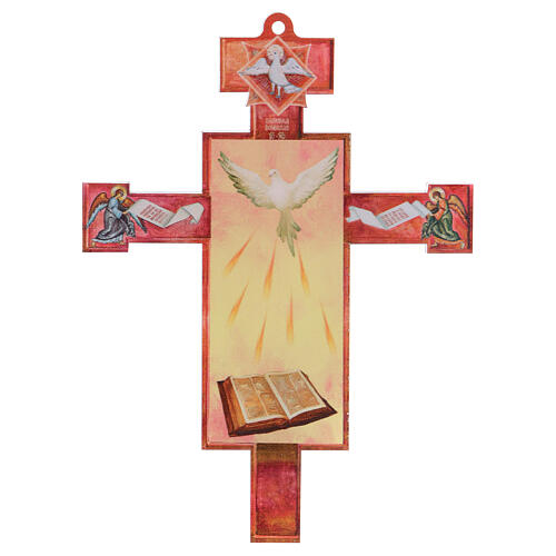 Croix Communion tridimensionnelle avec diplôme Saint-Esprit 2