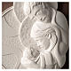 Holy Family, round bas-relief in resin and wood s2