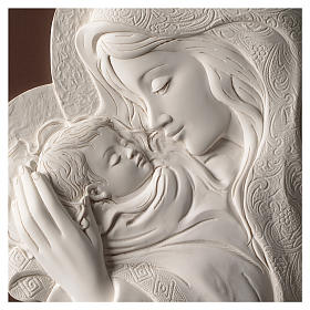 Dicas de Presentes e Lembrancinhas: Quadro oval Virgem com o Menino resina e madeira Dicas de Presentes e Lembrancinhas: Quadro oval Virgem com o Menino resina e madeira