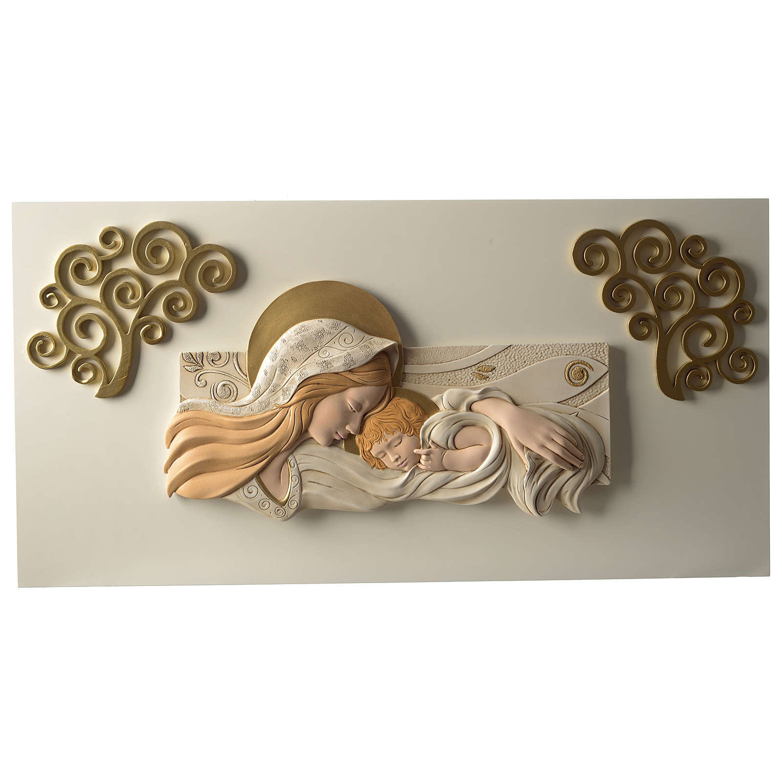 Maternity, Bas-relief In Painted Resin 40x80 Cm | Online Sales On ...