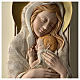 Cuadro Virgen con el Niño resina pintada y madera s2