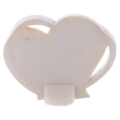 Holy Family favour, heart shaped 6.5 cm 2