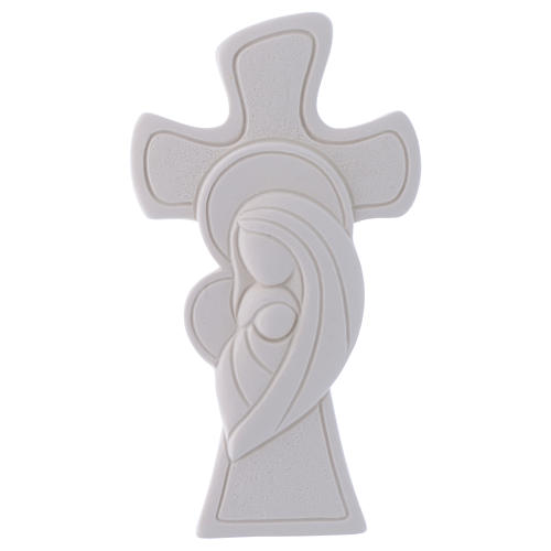 Religious favour Cross with Mother and Child 9.5 cm 1