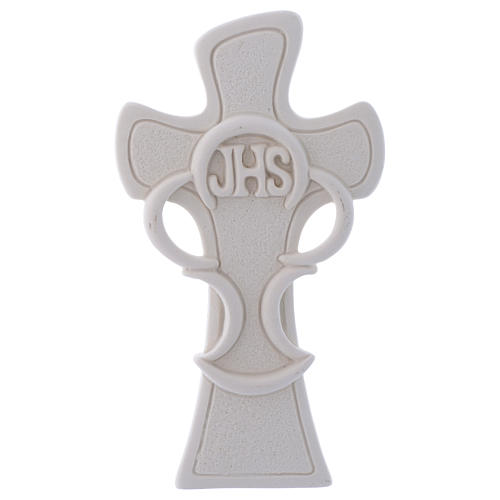 Recuerdo Cruz símbolo de la Eucaristía h. 10 cm 1