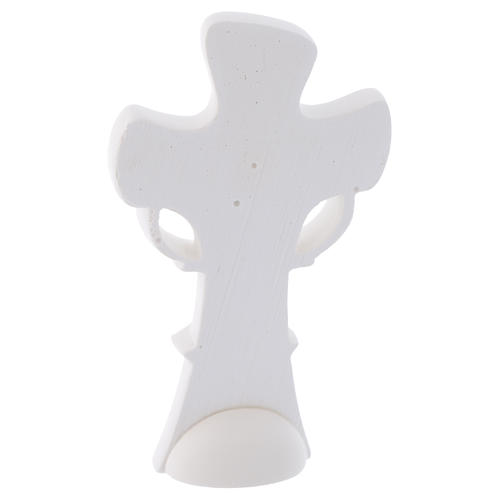 Ricordino Croce simbolo dell'Eucarestia h. 10 cm 2