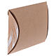 Communion gift box brown paperboard h 3.35 in s2