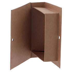 Cadeaux et souvenirs pour les occasions spéciales: Boîte bonbonnière livre avec impression croix h 7 cm