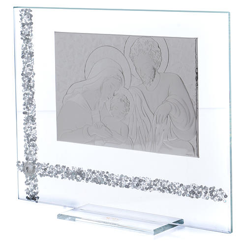 Countertop picture with Holy Family 20x25 cm 2