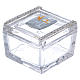 Box-shaped party favour for Holy Communion 5x5x5 cm s1