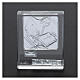 Confirmation souvenir crystal and silver foil 2x2 in s3