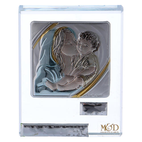 Lembrancinha religiosa ícone Maternidade 5x5 cm 1