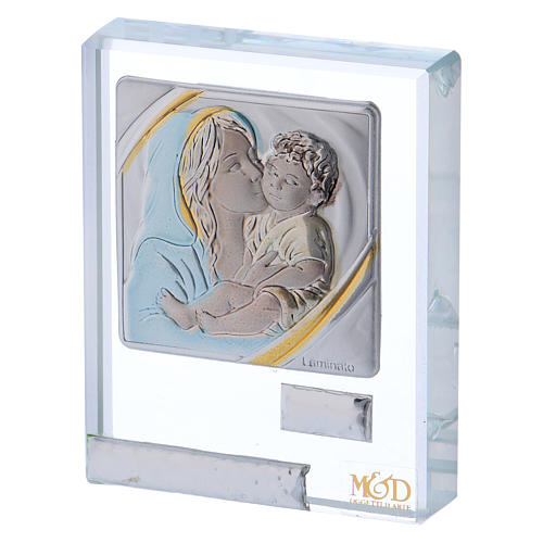 Lembrancinha religiosa ícone Maternidade 5x5 cm 2