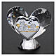 Heart-shaped party favour with Guardian Angels 5x5 cm s2