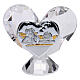 Heart shaped ornament Guardian Angels 2x2 in s1