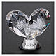 Heart shaped ornament Guardian Angels 2x2 in s3