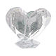 Heart-shaped party favour with Mary and Jesus 5x5 cm s3