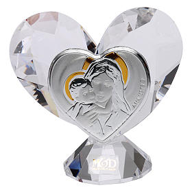 Dicas de Presentes e Lembrancinhas: Lembrancinha forma de coração Maria e Menino Jesus 5x5 cm Dicas de Presentes e Lembrancinhas: Lembrancinha forma de coração Maria e Menino Jesus 5x5 cm