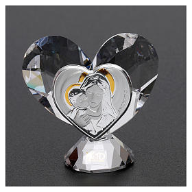 Dicas de Presentes e Lembrancinhas: Lembrancinha forma de coração Maria e Menino Jesus 5x5 cm Dicas de Presentes e Lembrancinhas: Lembrancinha forma de coração Maria e Menino Jesus 5x5 cm