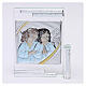 Gift idea crystal frame Guardian Angels 4x4 in s1