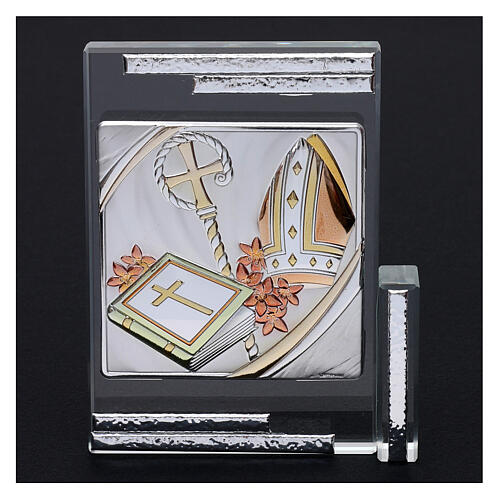 Gift idea crystal frame Confirmation 4x4 in 2
