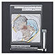 Gift idea crystal frame Holy Family 4x4 in s2