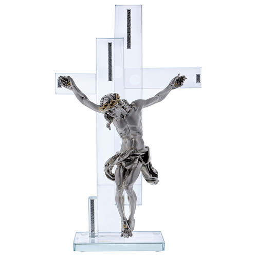 Crucifixo dica de presente 35x20 cm 1