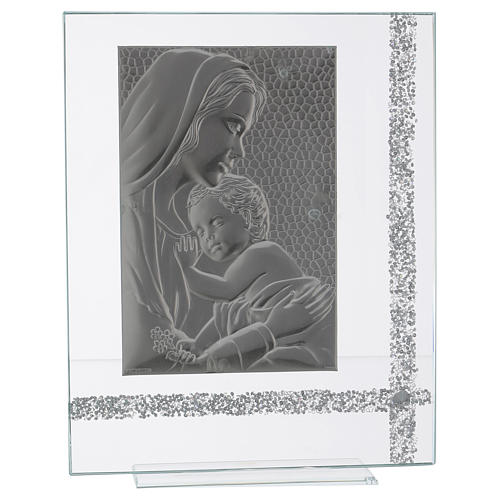 Icon with Mother and Son 35x30 cm 3