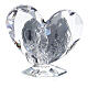 Heart-shaped party favour for Baptism 5x5 cm s3